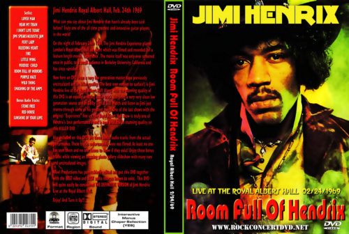 JIMI HENDRIX Live At The Royal Albert Hall 02/24/1969 DVD