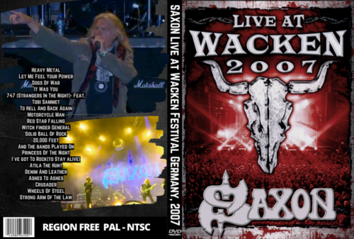 SAXON Live at Wacken Festival Germany, 2007 DVD