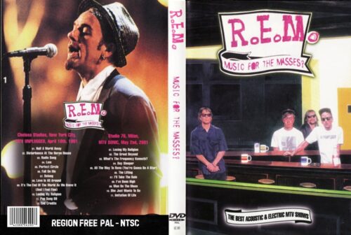 R.E.M. MTV Unplugged N.Y. 1991 & MTV Sonic, Italy 2001 DVD
