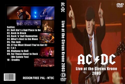 Ac/Dc Live At The Circus Krone, Germany 06/17/2003 DVD