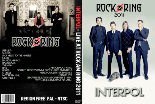 Interpol Live At The Rock Am Ring, Germany 2011 DVD