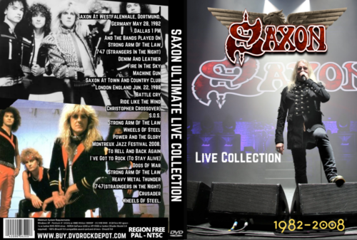 SAXON Ultimate Live Collection DVD