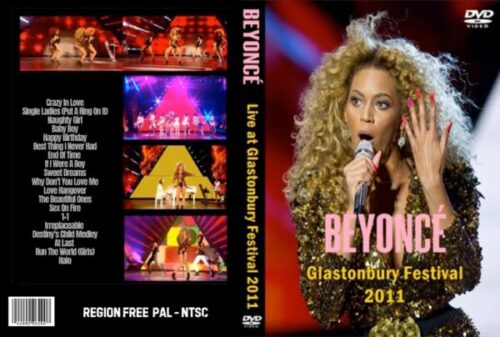 BEYONCE Live At The Glastonbury Festival, U.K. 2011 DVD