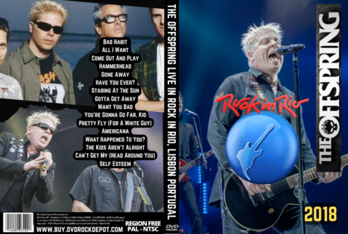 The OFFSPRING  Live In Rock In Rio, Lisbon Portugal 06/06/2008 DVD
