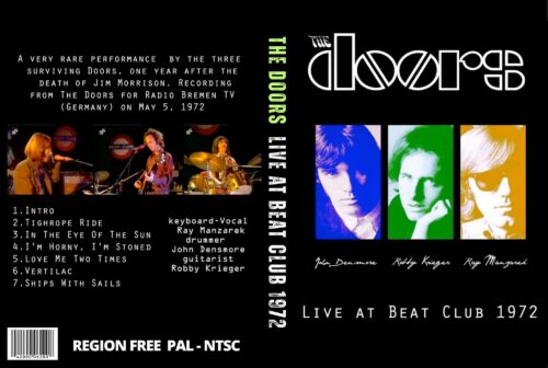 The Doors Live At The Beat Club, Musikladen, Bremen, Germany 05/03/1972 DVD