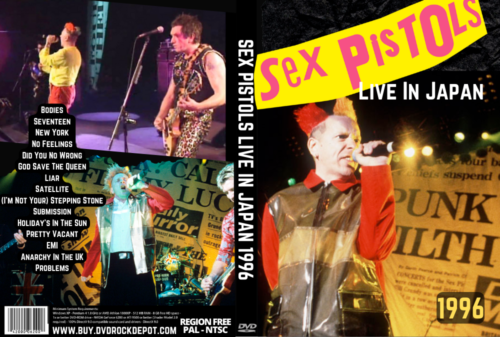 Sex Pistols Live In Japan 1996 DVD
