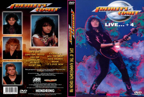 Ace Frehley Live At The Hammersmith Odeon London UK 1988 DVD
