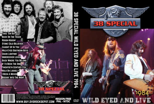 38 Special Wild Eyed And Live 1984 DVD | DVD Rock Depot
