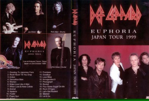 Def Leppard  Live In Tokyo, Japan 1999 (2 DVDs)