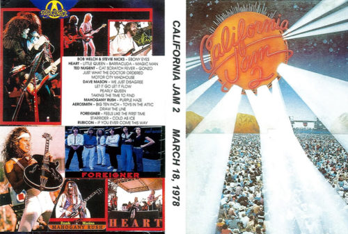 California Jam 2 Ontario CA. 1978 DVD | DVD Rock Depot