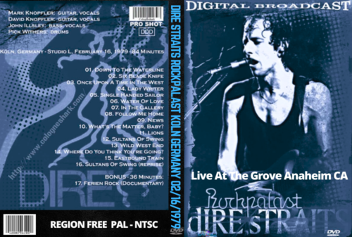 Dire Straits Rockpalast Koln Germany 02/16/1979 DVD