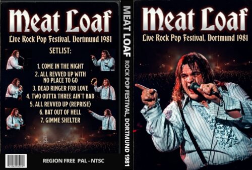 MEAT LOAF Live Rock Pop Festival, Dortmund 1981 DVD