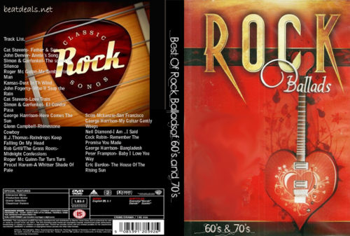 The Best Rock Ballads of the 60s & 70s DVD