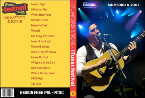 Mumford & Sons Live At The iTunes Festival 2012 DVD