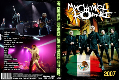 My Chemical Romance Live In Mexico City 2007 DVD