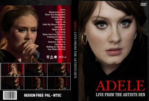 Adele PBS Live From The Artist Den 02/03/2012 DVD