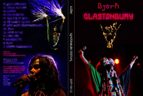 Bjork Live At The Glastonbury Festival, London U.K, 06/22/2007 DVD