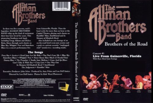 The Allman Brothers Band off the Road Gainsville FL 1982 DVD