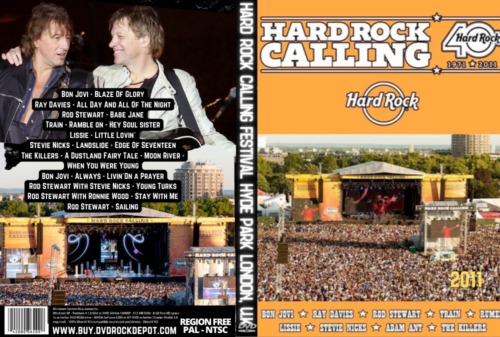 Hard Rock Calling Festival Hyde Park London, U.K 2011 DVD