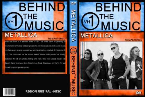 Metallica Vh1 Behind The Music 2010 (Remastered Version) DVD