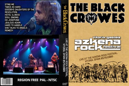 The Black Crowes  Live At The Azkena Rock Festival, Vitoria, Spain 05/15/2009 DVD