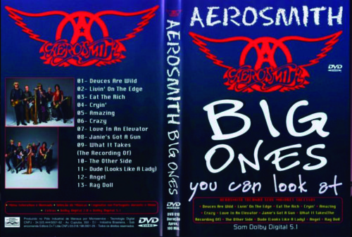 AEROSMITH Big Ones 1996 On DVD | DVD Rock Depot