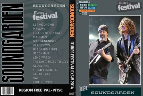 Soundgarden Live At The iTunes Festival At SXSW, The Moody Theater, Austin TX 03/13/2014 DVD