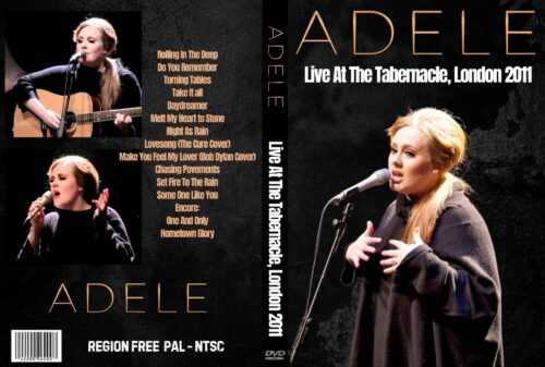Adele Live At The Tabernacle, London 2011 DVD