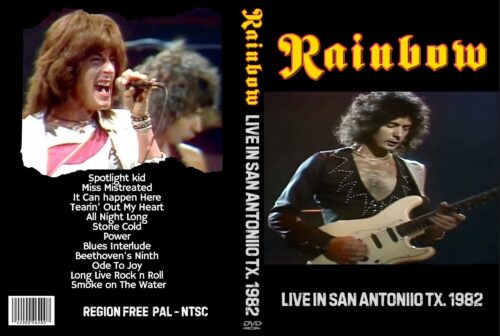 Rainbow  Live In San Antonio, TX. 1982. DVD