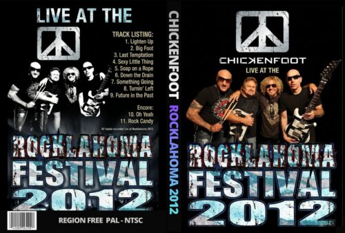 Chickenfoot Live At The Rocklahoma Festival 2012 DVD