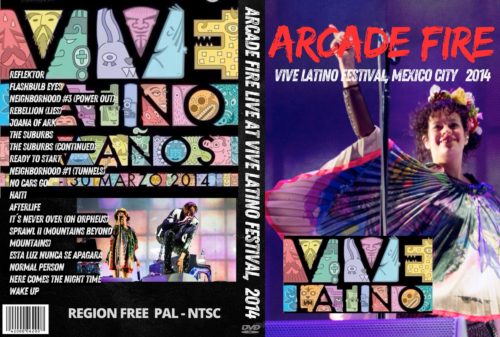 ARCADE FIRE Live at Vive Latino Festival, Mexico City 2014 DVD