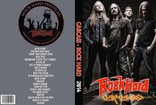 CARCAS Live At RockHard Festival 06/07/2014 DVD