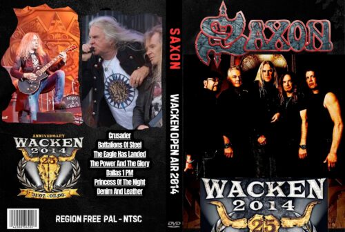 SAXON Live at Wacken Festival ,Germany, 2014  DVD