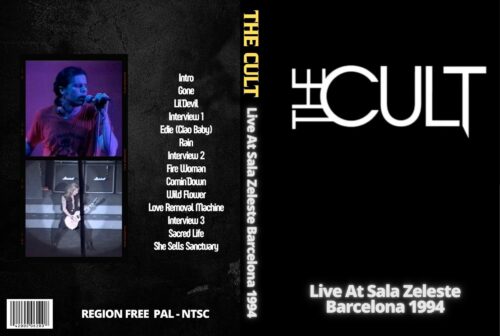 The Cult Live At Sala Zeleste Barcelona 1994 DVD