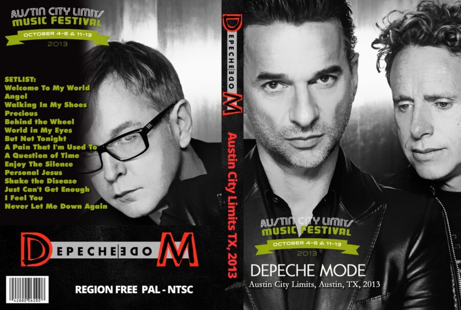 DEPECHE MODE Live at Austin City Limits, Austin, TX, 10/11/2013 DVD