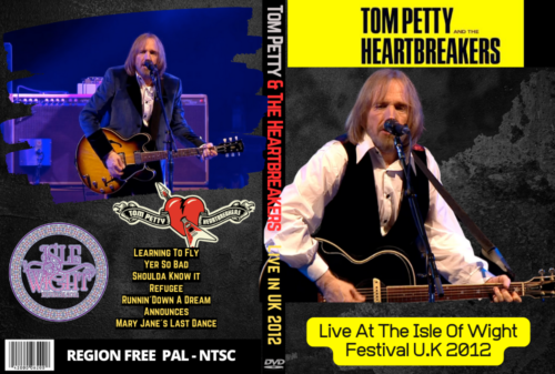 Tom Petty & The Heartbreakers Live At The Isle Of Wight Festival U.K 2012 DVD