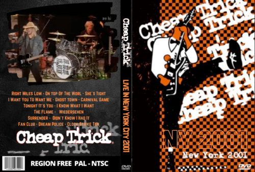 Cheap Trick live In New York City 2001 DVD