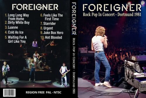 FOREIGNER Rock Pop In Concert Dortmund 1981 DVD