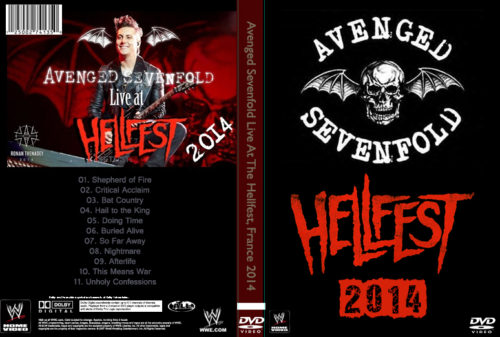 Avenged Sevenfold Live At The Hellfest, France 2014 DVD