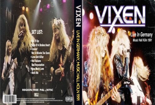 VIXEN Live In Germany, Music Hall Koln 1991 DVD