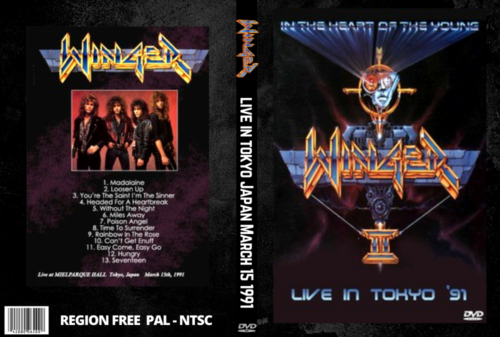 Winger Live In Tokyo, Japan 1991 DVD