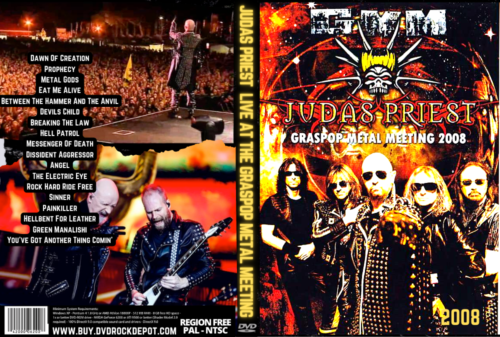 Judas Priest  Live At The Graspop Metal Meeting, Dessel, Belgium 07/27/2008 DVD