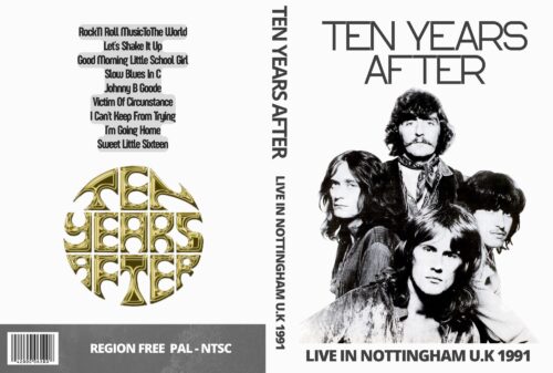 Ten Years After Live In Nottingham U.K 1991 DVD