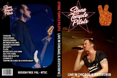 STONE TEMPLE PILOTS Live In Chicago, IL 03/23/2010 DVD