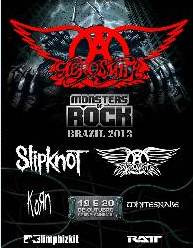 Aerosmith Live At Monsters Of Rock Brazil 2013 DVD