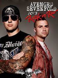 Avenged Sevenfold Live At The Rock In Rio, Brazil 09/22/2013 DVD