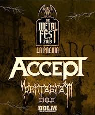 Accept Live At Metal Fest Teatro Caupolican Santiago De Chile 2013 DVD