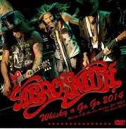 Aerosmith Live at Whisky A Go Go, Hollywood, CA. 2014 DVD