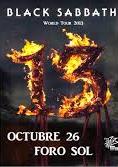 Black Sabbath Live At The Foro Sol Mexico city, Mexico 10/26/ 2013 DVD