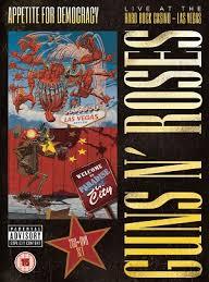 Guns n' Roses Live At Hard Rock Hotel Las Vegas NV. 2014 DVD